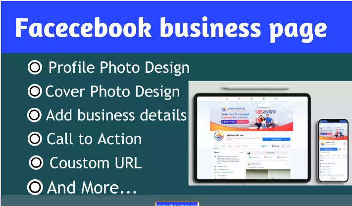 Facebook business page setup, fan page create, banner, and cover