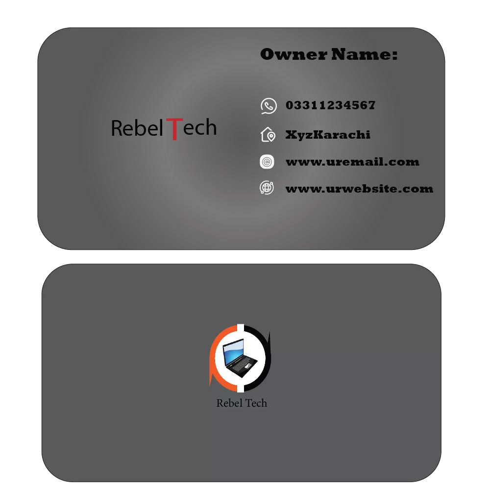 I will design business card for you