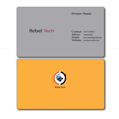 I will design business card for you