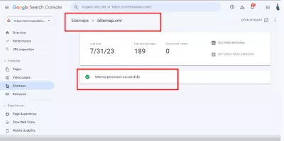 Create an XML sitemap for your website and fix issues