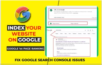 Google index your website by fix google search console issues