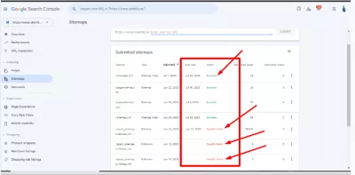 Create an XML sitemap for your website and fix issues