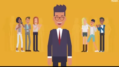 create 2d animated explainer video for your business in 24h